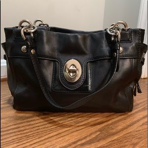 Black Coach Shoulder Bag
